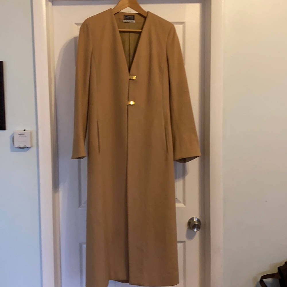 - Versace wool coat